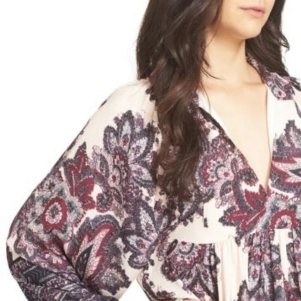 New! Free People Flowy Dress - Picture 2 of 7